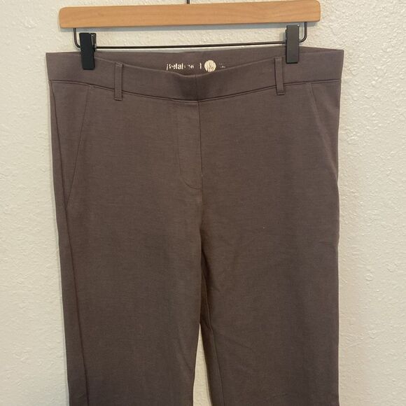 Betabrand Gray High Waist Casual Yoga Business Pants Size Large Long - Picture 2 of 10